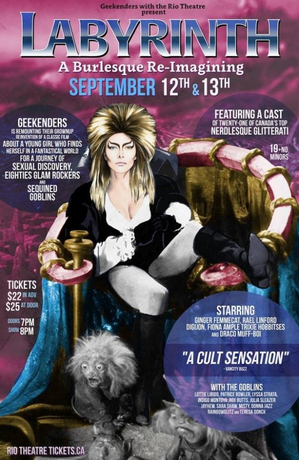 labyrinth burlesque poster